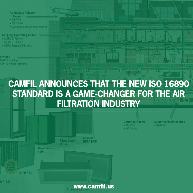 Camfil Announces That the New ISO 16890 Standard Is a Game-Changer for the Air Filtration Industry