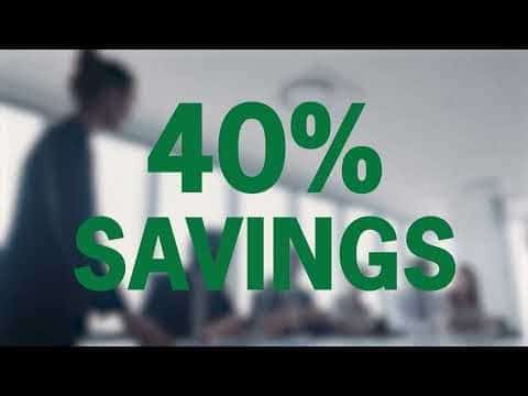 HVAC Cost Efficiency - Absolute VG - 40 percent plus Energy Savings